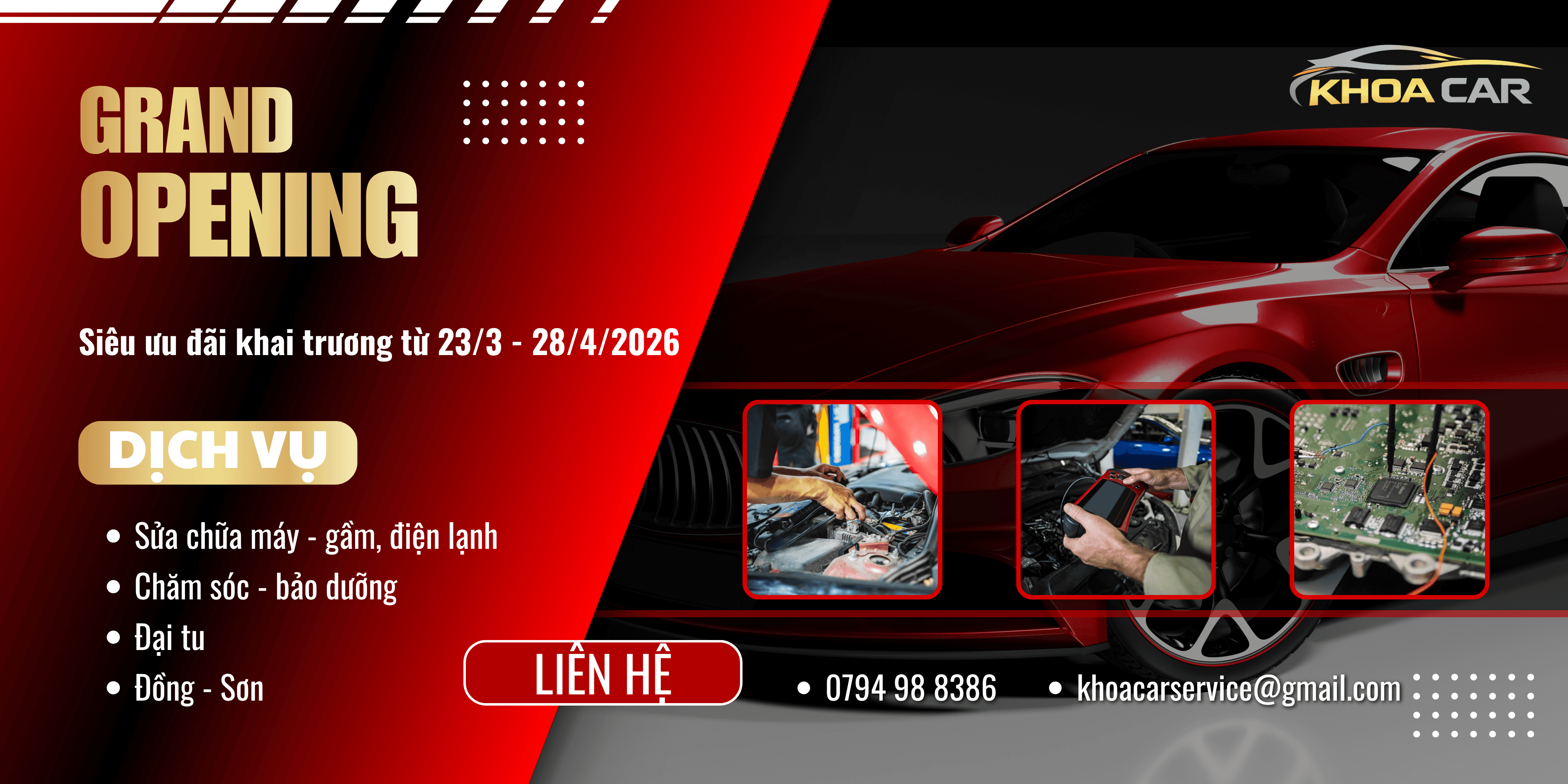 Tưng bừng khai trương